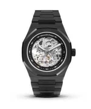 Maison du temps Watch MT BETA SQUELETTE BLACK EDITION ACIER