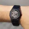 Maison du temps Watch MT BETA SQUELETTE BLACK EDITION ACIER d
