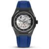 Maison du temps Watch MT BETA SQUELETTE BLACK EDITION BLEU