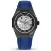 Maison du temps Watch MT BETA SQUELETTE BLACK EDITION BLEU