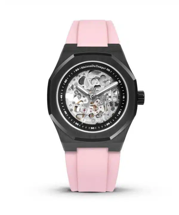 Maison du temps Watch MT BETA SQUELETTE BLACK EDITION ROSE
