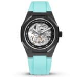 Maison du temps Watch MT BETA SQUELETTE BLACK EDITION TURQUOISE