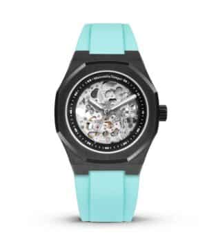 Maison du temps Watch MT BETA SQUELETTE BLACK EDITION TURQUOISE Maison du temps Watch MT BETA SQUELETTE BLACK EDITION TURQUOISE