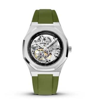 Maison du temps Watch MT BETA SQUELETTE SILICONE KAKI Maison du temps Watch MT BETA SQUELETTE SILICONE KAKI