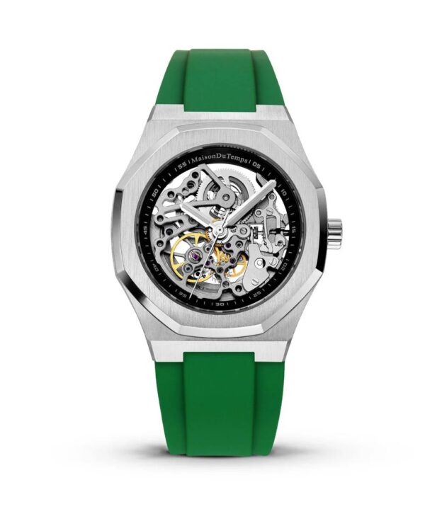 Maison du temps Watch MT BETA SQUELETTE SILICONE VERT