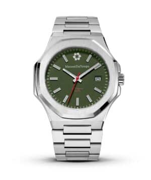 Maison du temps Watch MT GAMMA ACIER KAKI Maison du temps Watch MT GAMMA ACIER KAKI