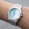Maison du temps Watch MT GAMMA ACIER TURQUOISE d