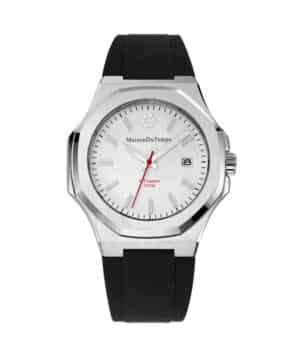 Maison du temps Watch MT GAMMA BLANC SILICONE NOIR Maison du temps Watch MT GAMMA BLANC SILICONE NOIR