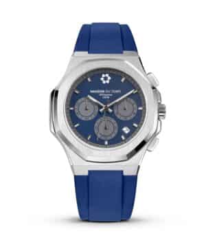Maison du temps Watch MT GAMMA CHRONO SILICONE BLEU Maison du temps Watch MT GAMMA CHRONO SILICONE BLEU
