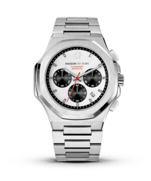 Maison du temps Watch MT GAMMA CHRONOGRAPHE ACIER BLANC Maison du temps Watch MT GAMMA CHRONOGRAPHE ACIER BLANC