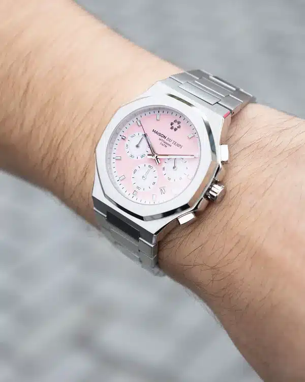 Maison du temps Watch MT GAMMA CHRONOGRAPHE ACIER ROSE d