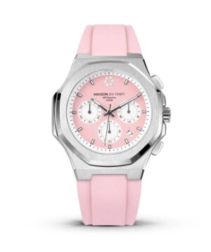 Maison du temps Watch MT GAMMA CHRONOGRAPHE SILICONE ROSE Maison du temps Watch MT GAMMA CHRONOGRAPHE SILICONE ROSE