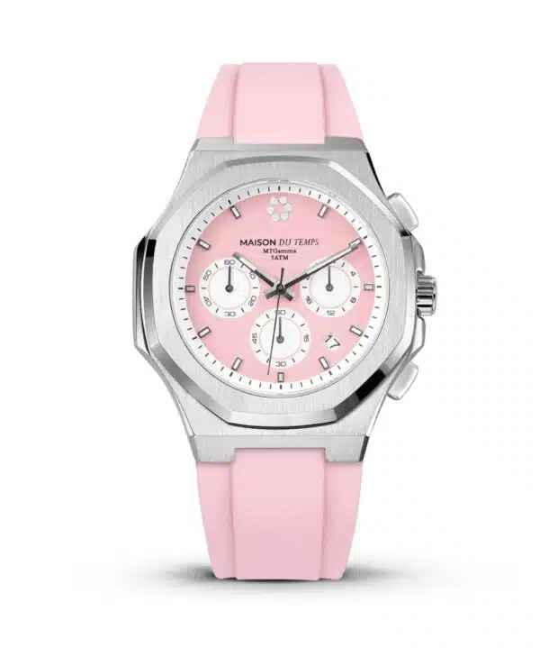 Maison du temps Watch MT GAMMA CHRONOGRAPHE SILICONE ROSE