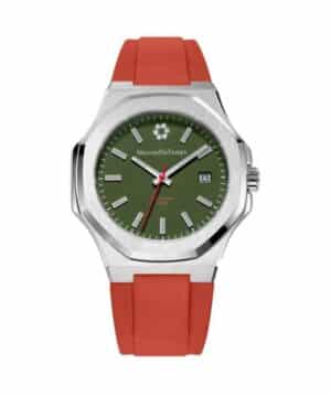 Maison du temps Watch MT GAMMA KAKI SILICONE ORANGE Maison du temps Watch MT GAMMA KAKI SILICONE ORANGE