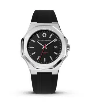 Maison du temps Watch MT GAMMA NOIR SILICONE NOIR