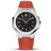 Maison du temps Watch MT GAMMA NOIR SILICONE ORANGE