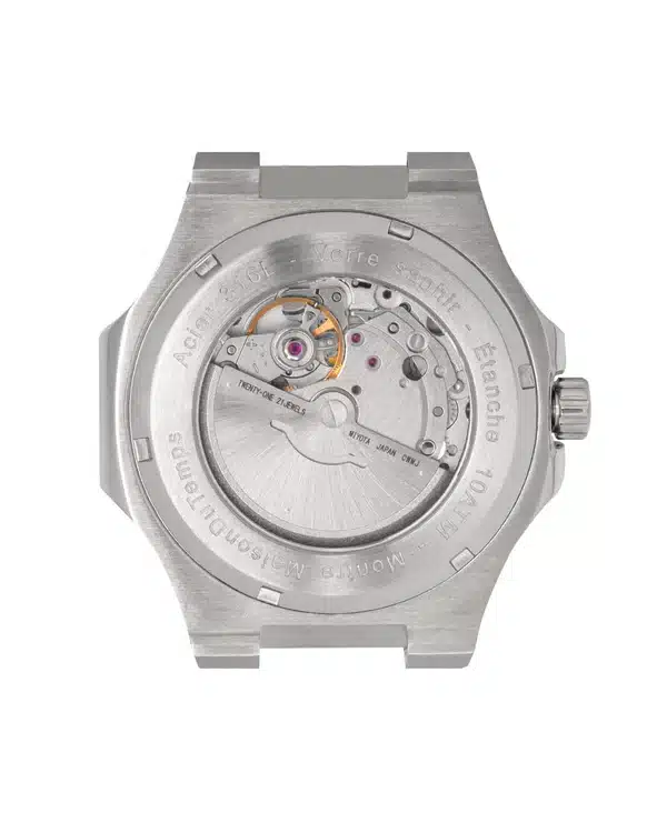 Maison du temps Watch MT ZETA ARABIC ROUGE ACIER a