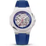 Maison du temps Watch MT ZETA SQUELETTE SILICONE BLEU