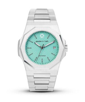 Maison du temps Watch MT ZETA TURQUOISE ACIER Maison du temps Watch MT ZETA TURQUOISE ACIER