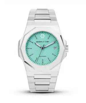 Maison du temps Watch MT ZETA TURQUOISE ACIER Maison du temps Watch MT ZETA TURQUOISE ACIER