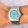 Maison du temps Watch MT ZETA TURQUOISE ACIER b