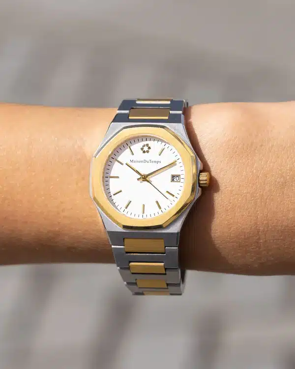 Maison du temps Watch MTGAMMA FEMME DORÉ JAUNE ACIER d