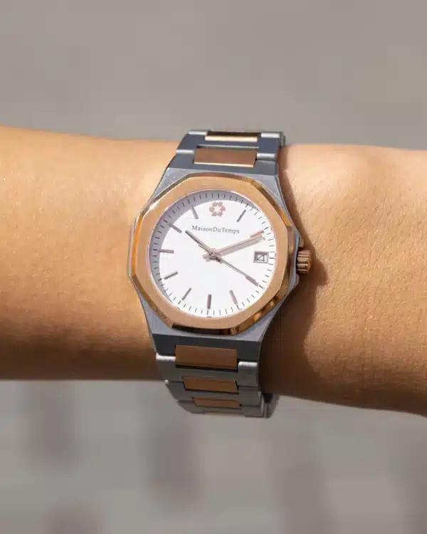 Maison du temps Watch MTGAMMA FEMME DORÉ ROSE ACIER d