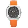 Maison du temps Watch MTIOTA GRIS CAOUTCHOUC ORANGE