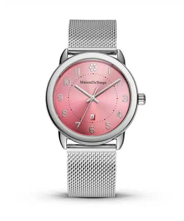 Maison du temps Watch MTMu NACRÉ ROSE