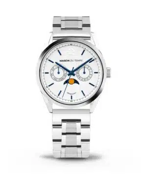 Maison du temps Watch MTOMICRON MOONPHASE BLANC