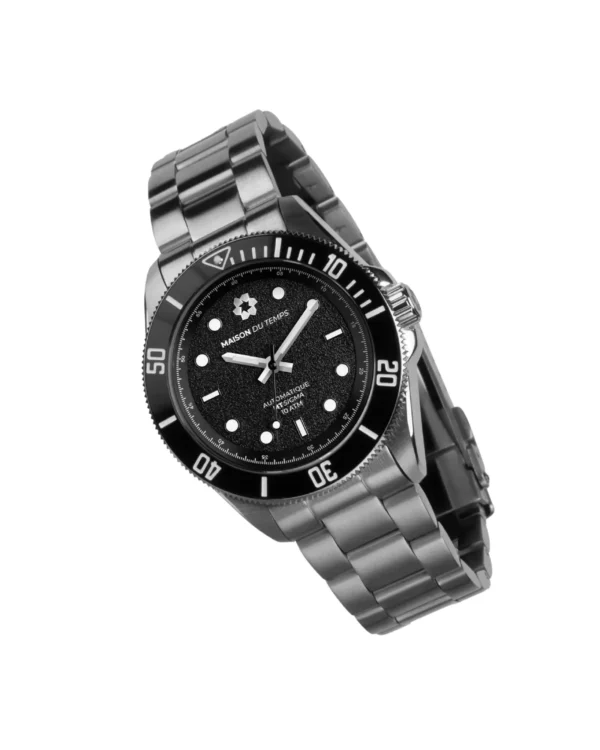 Maison du temps Watch MTSIGMA LUNETTE NOIRE ACIER a