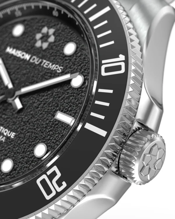 Maison du temps Watch MTSIGMA LUNETTE NOIRE ACIER b