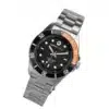 Maison du temps Watch MTSIGMA LUNETTE NOIRE ORANGE ACIER c