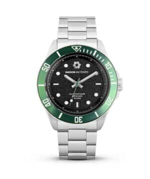 Maison du temps Watch MTSIGMA LUNETTE VERTE ACIER Maison du temps Watch MTSIGMA LUNETTE VERTE ACIER