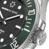 Maison du temps Watch MTSIGMA LUNETTE VERTE ACIER c