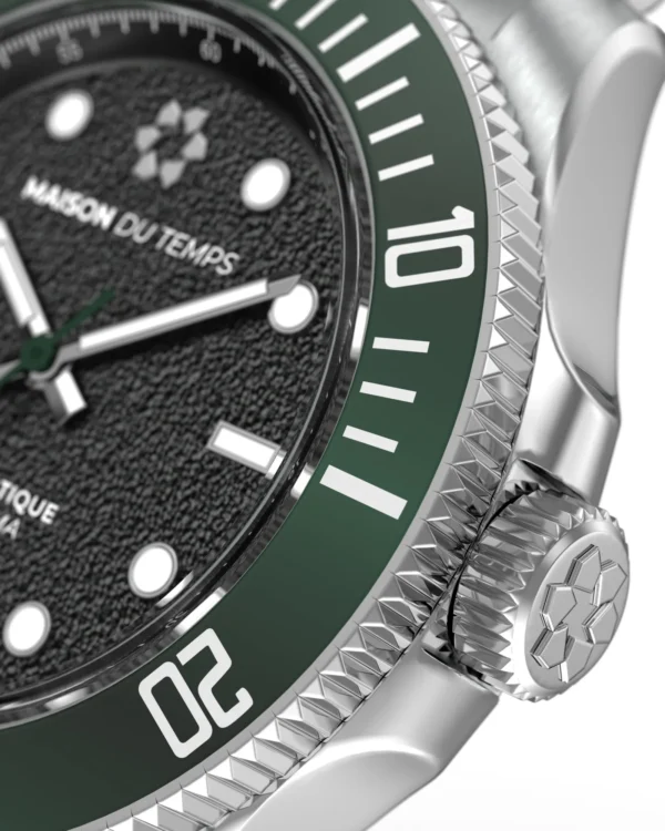 Maison du temps Watch MTSIGMA LUNETTE VERTE ACIER c