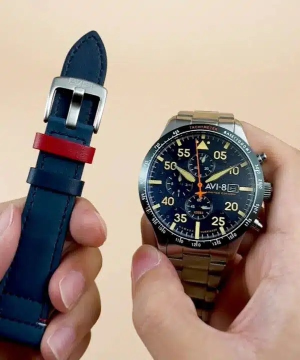 AVI 8 Watch AV 4130 22 b AVI 8 Watch AV 4130 22 b