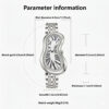 Conteenium Watch DALI ACIER ARGENT b Conteenium Watch DALI ACIER ARGENT b