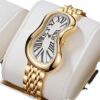 Conteenium Watch DALI ACIER DORE BLANC Conteenium Watch DALI ACIER DORE BLANC