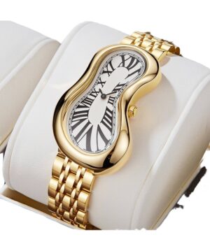 Conteenium Watch DALI ACIER DORE BLANC