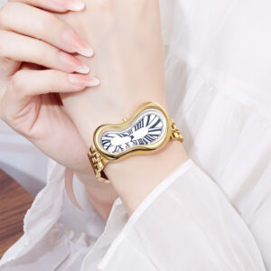Conteenium Watch DALI ACIER DORE BLANC e